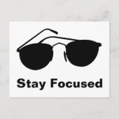 Blijf geconcentreerd in 2026 briefkaart (Voorkant)