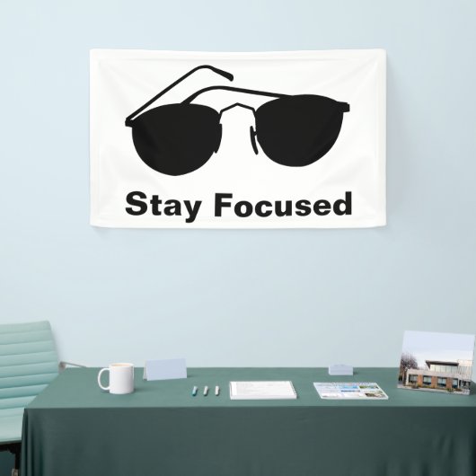 Blijf geconcentreerd in 2026 spandoek (Beurs)