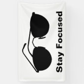 Blijf geconcentreerd in 2026 spandoek (Verticaal)