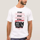 Blijf geduldig, blijf consequent t-shirt (Voorkant)
