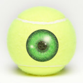 Blijf gefocust! Aangepaste tennisbak Tennisballen (Achterkant)