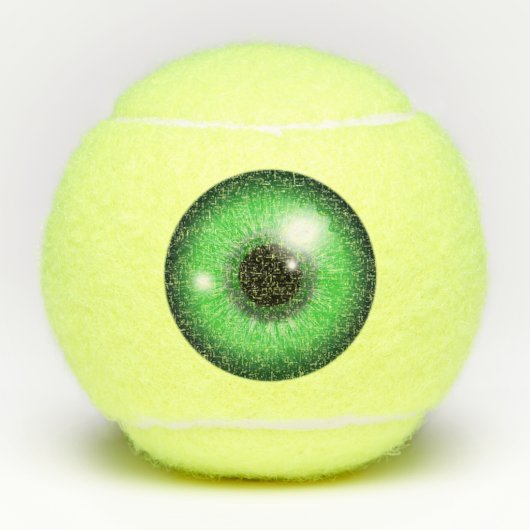 Blijf gefocust! Aangepaste tennisbak Tennisballen (Voorkant)