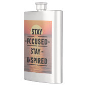 Blijf gefocust Blijf geïnspireerd optie 2 Flacon (Links)