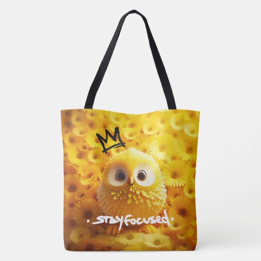 BLIJF GEFOCUST | CANVAS TAS (Achterkant)