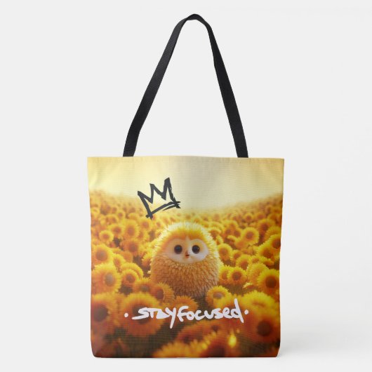 BLIJF GEFOCUST | CANVAS TAS (Voorkant)