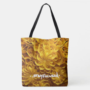 BLIJF GEFOCUST   CANVAS TAS