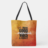 BLIJF GEFOCUST | CANVAS TAS (Achterkant)