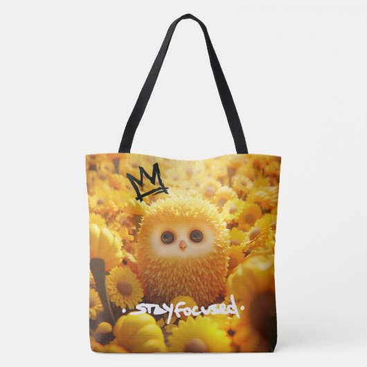 BLIJF GEFOCUST | CANVAS TAS (Achterkant)