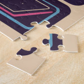 Blijf gefocust en extra sprankelend legpuzzel (Zijkant)