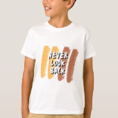 Blijf gefocust jongens T-shirts (Voorkant)