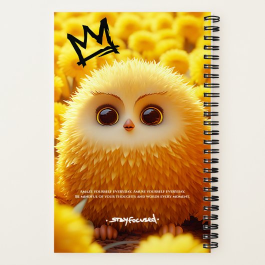 BLIJF GEFOCUST | Spiraal Notitieboek (Achterkant)