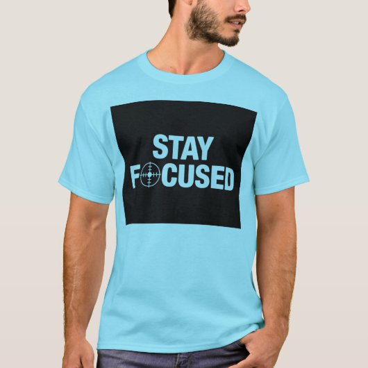 Blijf Gefocust T-shirt (Voorkant)