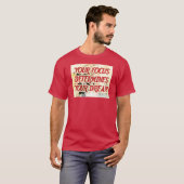 blijf gefocust t-shirt (Voorkant volledig)