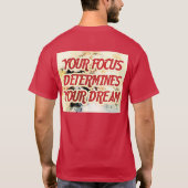 blijf gefocust t-shirt (Achterkant)