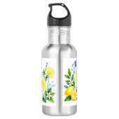 Blijf Gehydrate Citroen Waterfles (Achterkant)