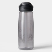 Blijf gehydrateerd en gelukkig - Smile and Shine B Waterfles (Achterkant)