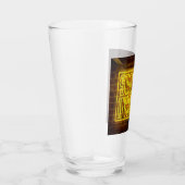 Blijf gehydrateerd Neon Yellow Sign Glas (Rechts)