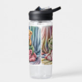 Blijf gehydrateerd onderweg! waterfles (Links)