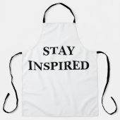BLIJF GEÏNSPIREERD All-Over Print Schort (Voorkant)