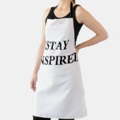 BLIJF GEÏNSPIREERD All-Over Print Schort (Insitu)