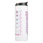 Blijf geïnspireerd, blijf gehydrateerd – Thermisch Thermosbeker (Gedraaid links)