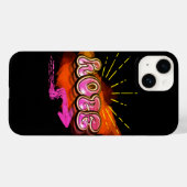 Blijf geïnspireerd Graffiti HOPE Graphic Case-Mate iPhone Case (Achterkant (horizontaal))