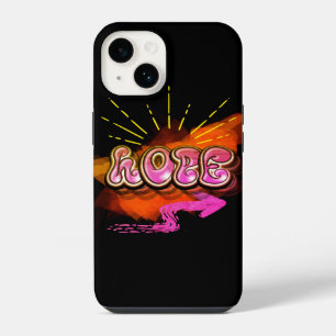 Blijf geïnspireerd Graffiti HOPE Graphic iPhone 14 Hoesje