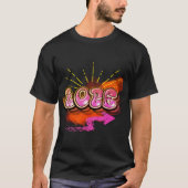 Blijf geïnspireerd Graffiti HOPE Graphic T-shirt (Voorkant)