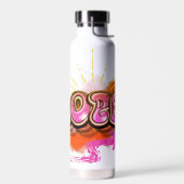 Blijf geïnspireerd Graffiti HOPE Graphic Waterfles (Links)