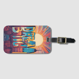 Blijf geïnspireerd – Motivatie en verheffende Desi Bagagelabel