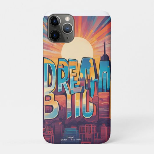 Blijf geïnspireerd – Motivatie en verheffende Desi Case-Mate iPhone Case (Achterkant)