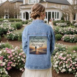 Blijf geïnspireerd – Motivatie en verheffende Desi Denim Jacket