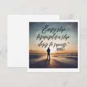 Blijf geïnspireerd – Motivatie en verheffende Desi Kaart (Voorkant / Achterkant)