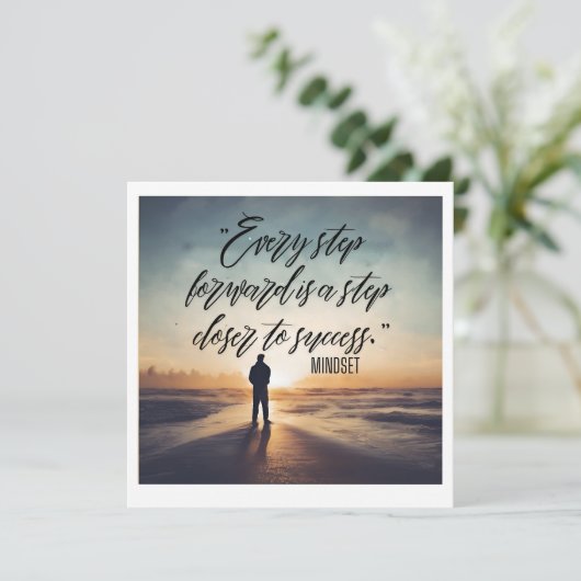 Blijf geïnspireerd – Motivatie en verheffende Desi Kaart (Staand voorkant)