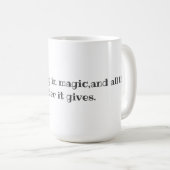 Blijf geloven in Mok (Voorkant rechts)