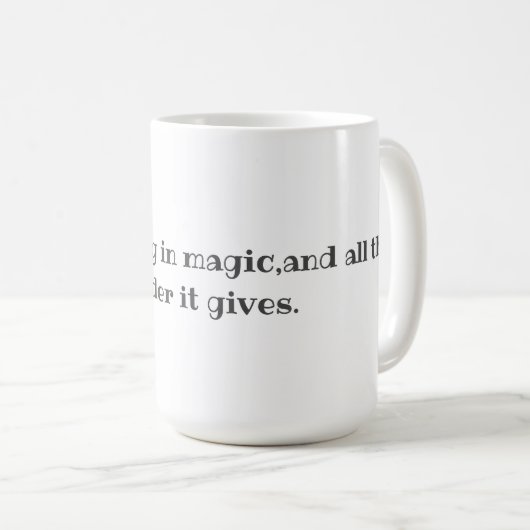 Blijf geloven in Mok (Voorkant rechts)