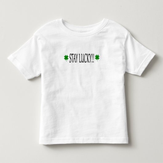 BLIJF GELUKKIG!! KINDER SHIRTS (Voorkant)