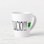 BLIJF GELUKKIG!! LATTE MOK (Rechterhoek)