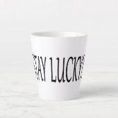 BLIJF GELUKKIG!! LATTE MOK (Voorkant)
