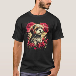 Blijf gelukkig, wil je voor altijd mijn hond zijn? t-shirt