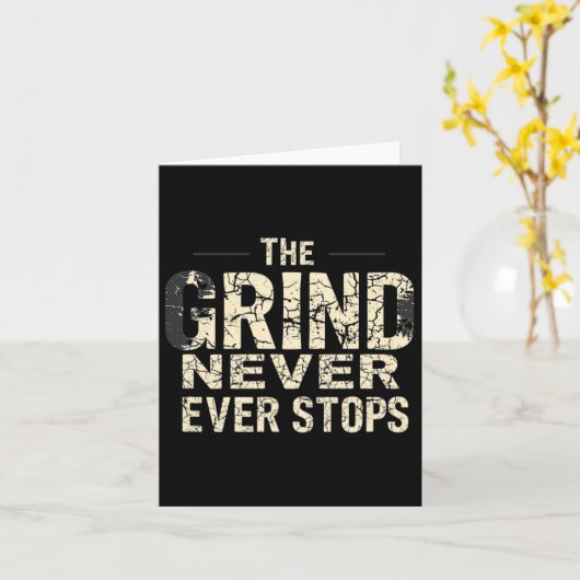 Blijf gemotiveerd kaart (Gele Bloem)