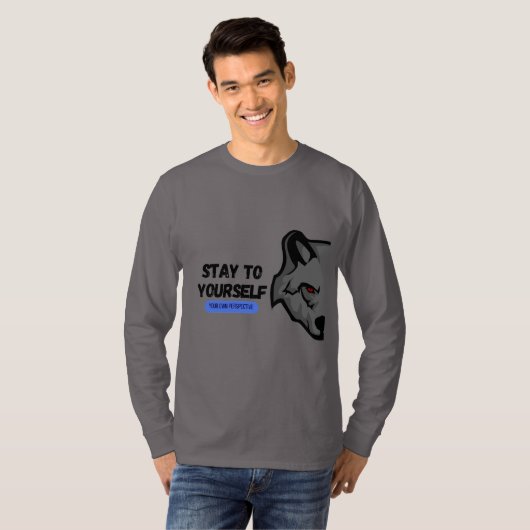 Blijf gemotiveerd t-shirt (Voorkant volledig)