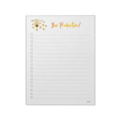 Blijf Georganiseerd & Slaag: Het Notitieblok voor  (Linkerzijde)