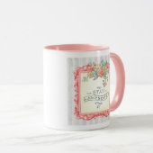 Blijf Geweldige Floral Mok (Voorkant rechts)