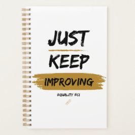 Blijf gewoon de planner verbeteren