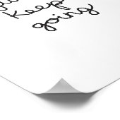 Blijf gewoon doorgaan met Poster (Hoek)