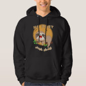 Blijf gewoon lui hoodie (Voorkant)