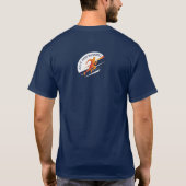 Blijf gewoon Motivatie runner t-shirt lopen (Achterkant)