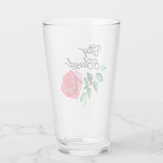 Blijf gezegend glas (Achterkant)