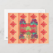 Blijf gezegend Happy St Patrick's Day Hakuna Matat Briefkaart (Voorkant / Achterkant)